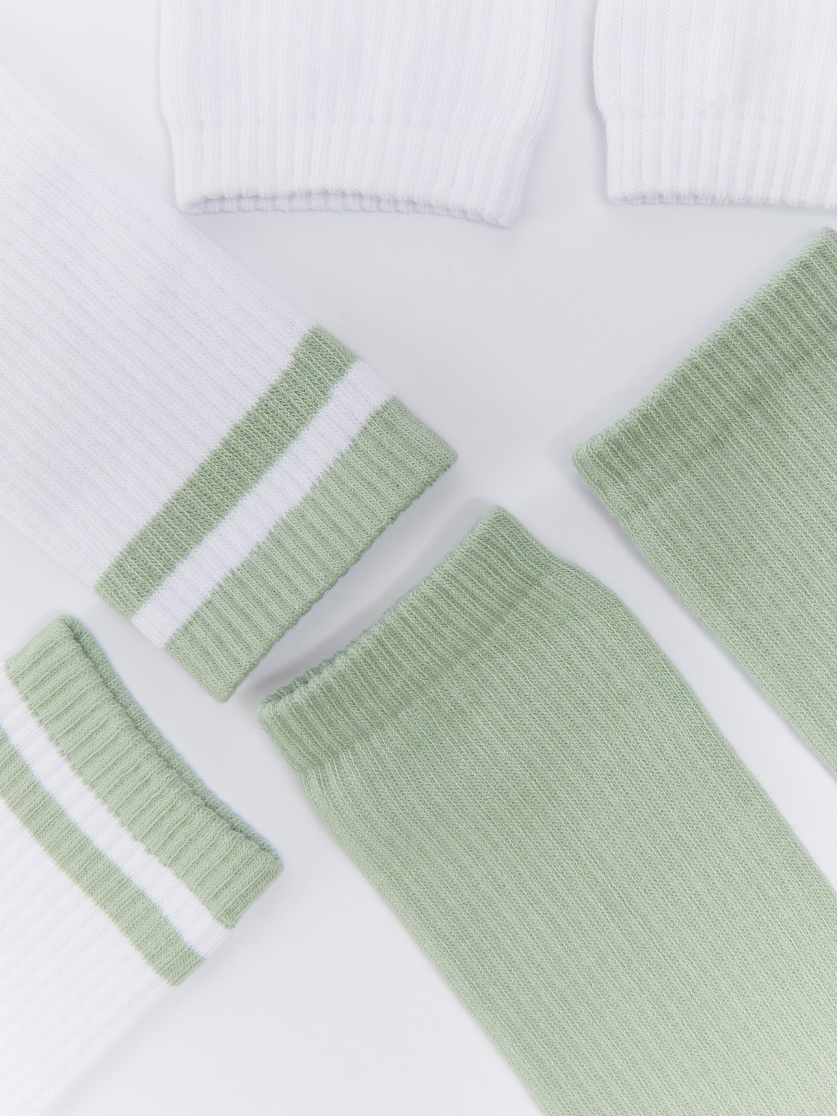 Набор носков (3 пары в комплекте) zolla 02411998J045, цвет зеленый, размер 23-25 - фото 2