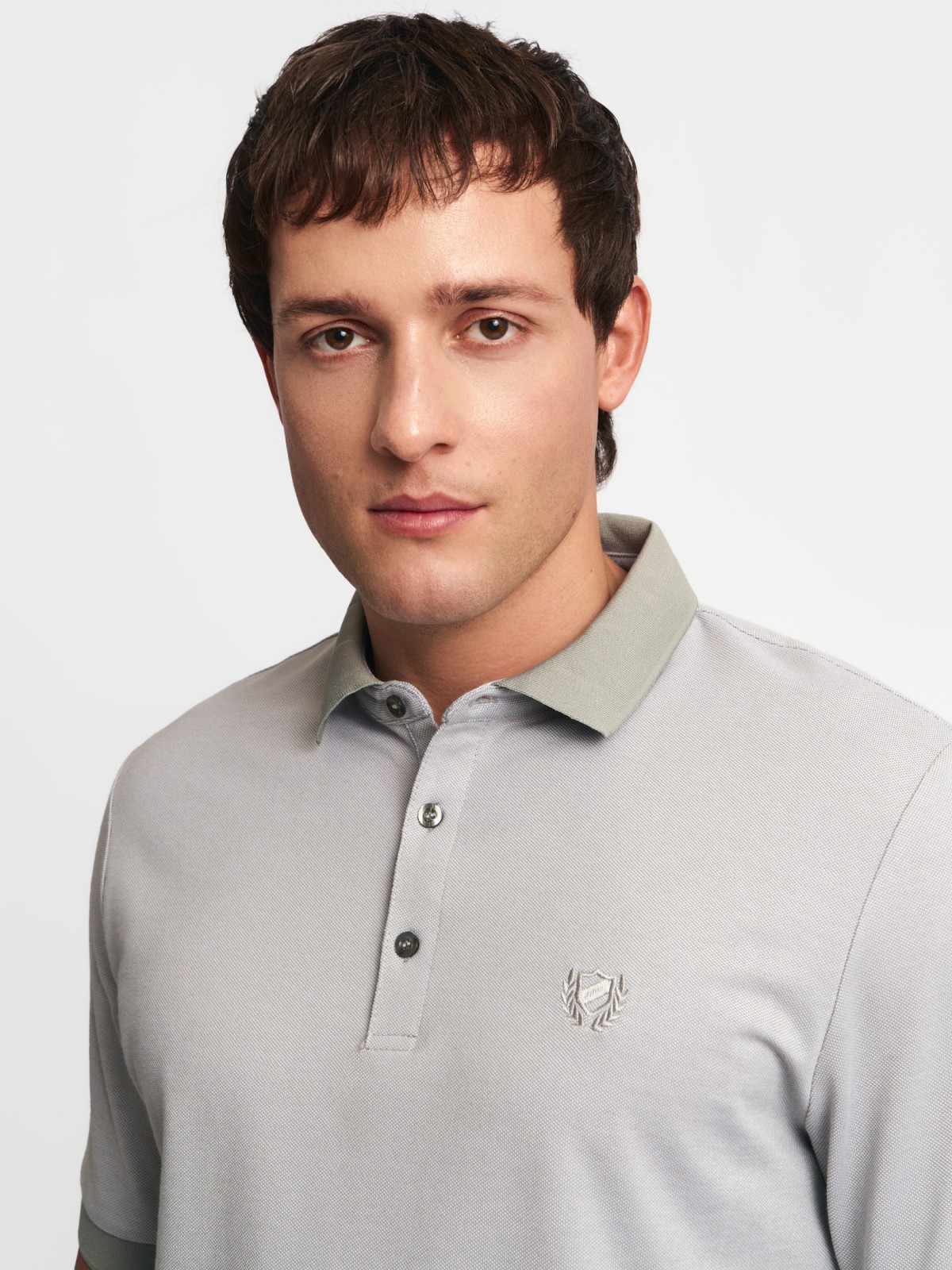 Футболка поло с коротким рукавом