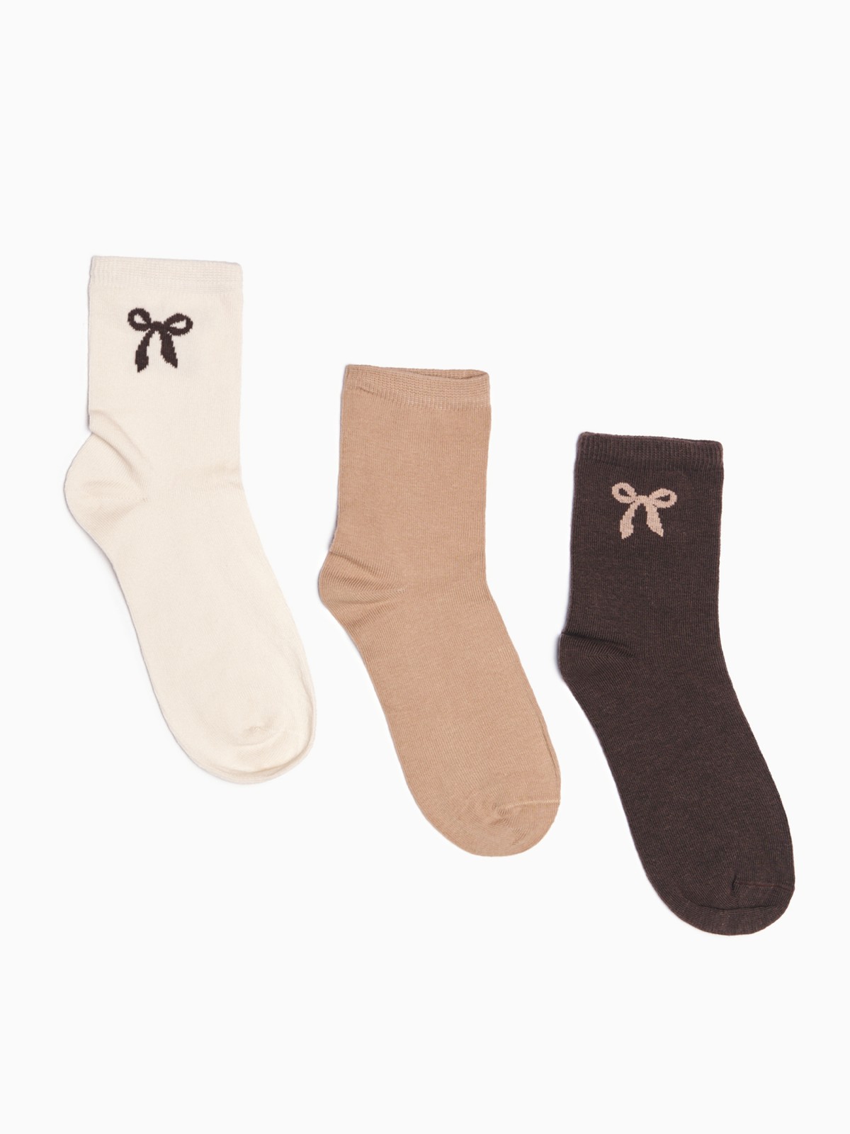 Набор высоких носков (3 пары в комплекте)