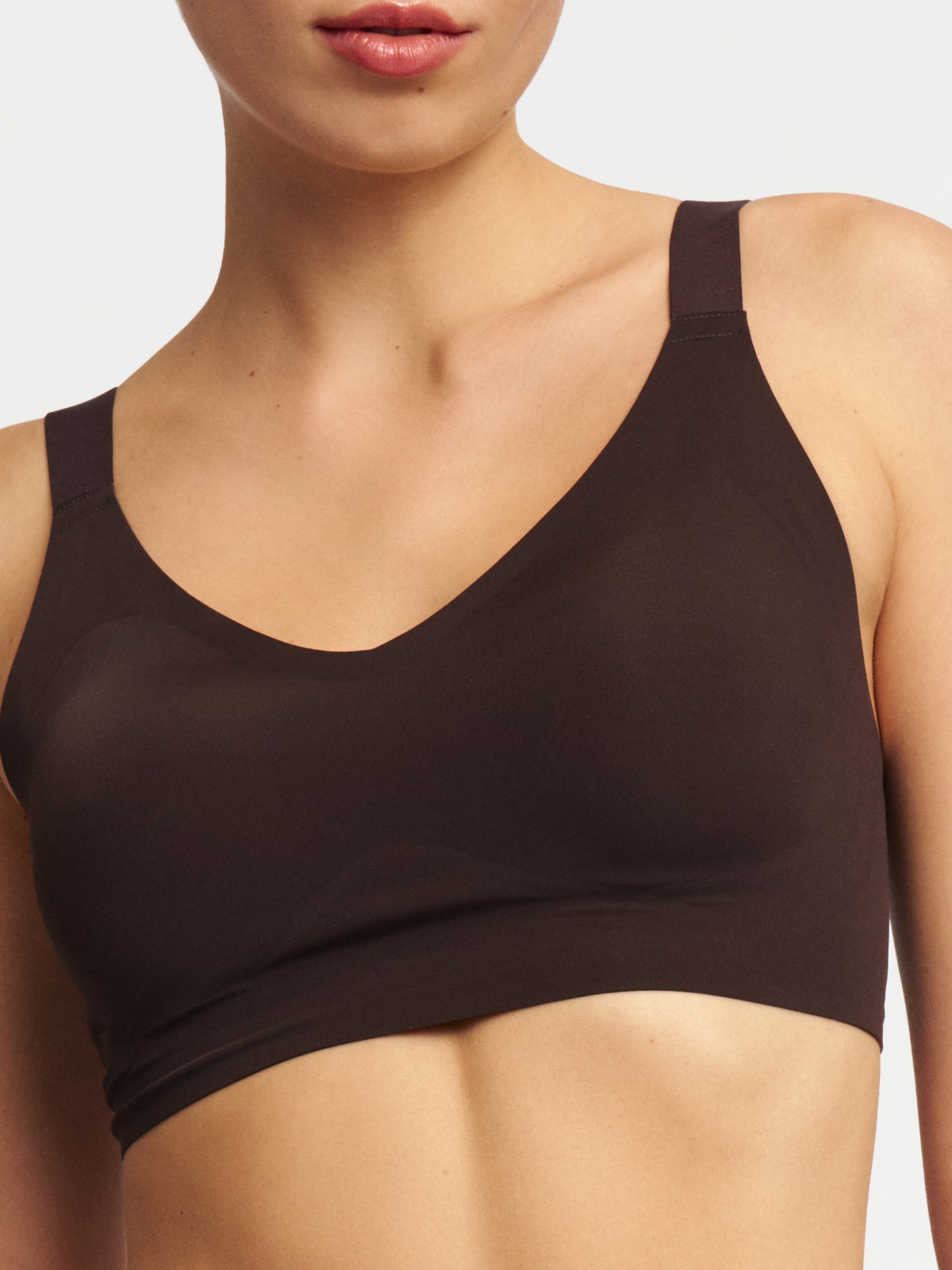 Бесшовный бюстгальтер-бралетт без косточек