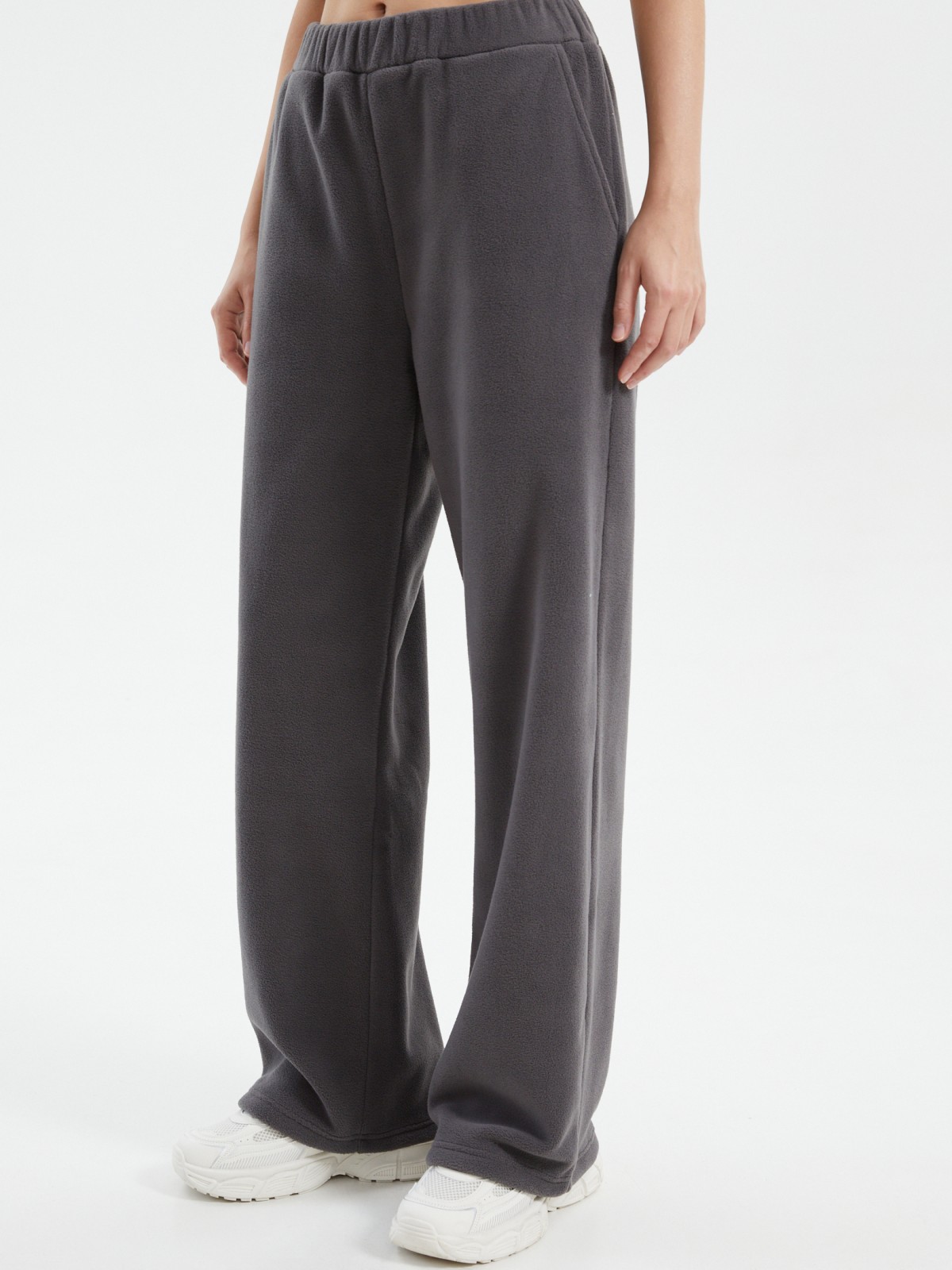 Брюки из флиса на резинке