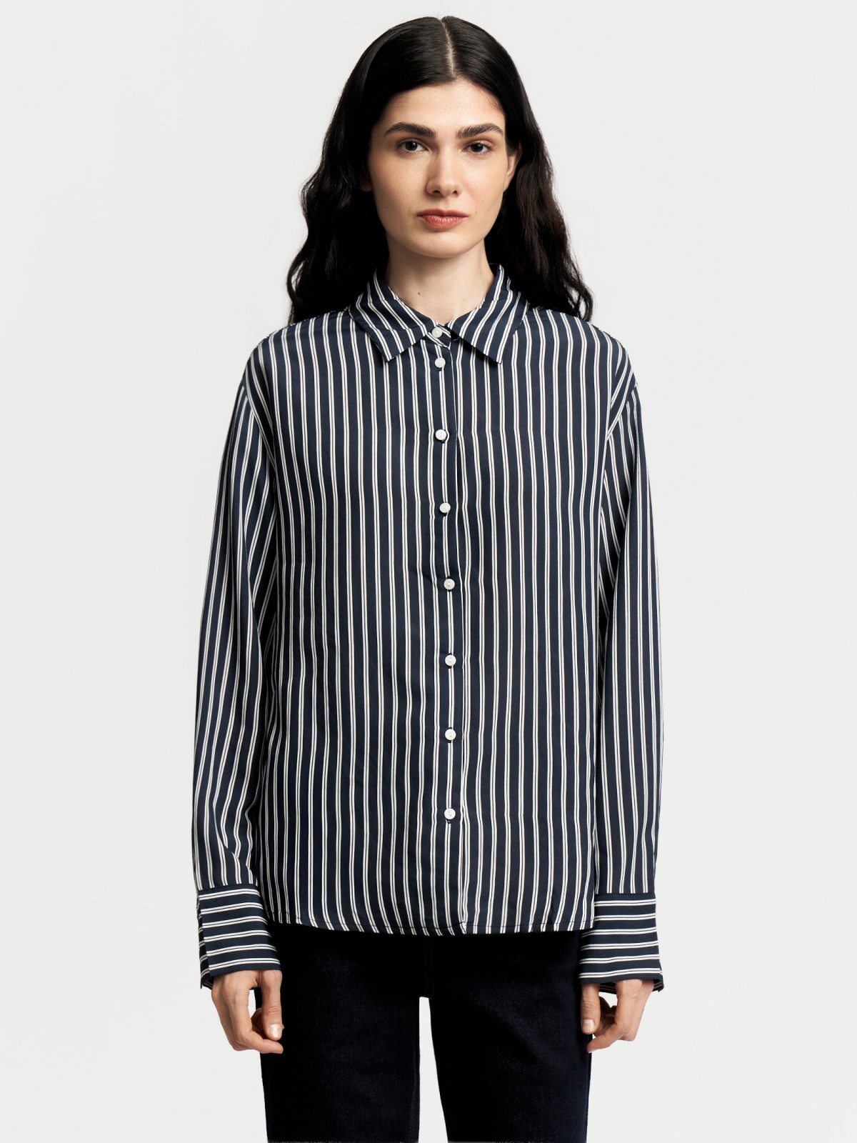 Рубашка в полоску