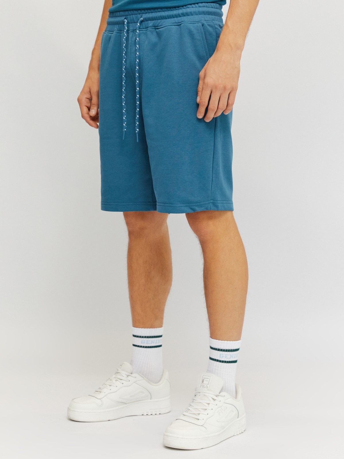 Трикотажные шорты на резинке из хлопка