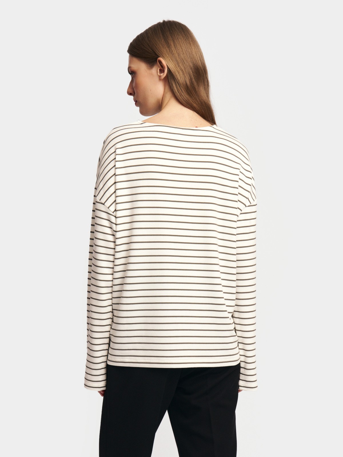 Лонгслив-тельняшка в полоску