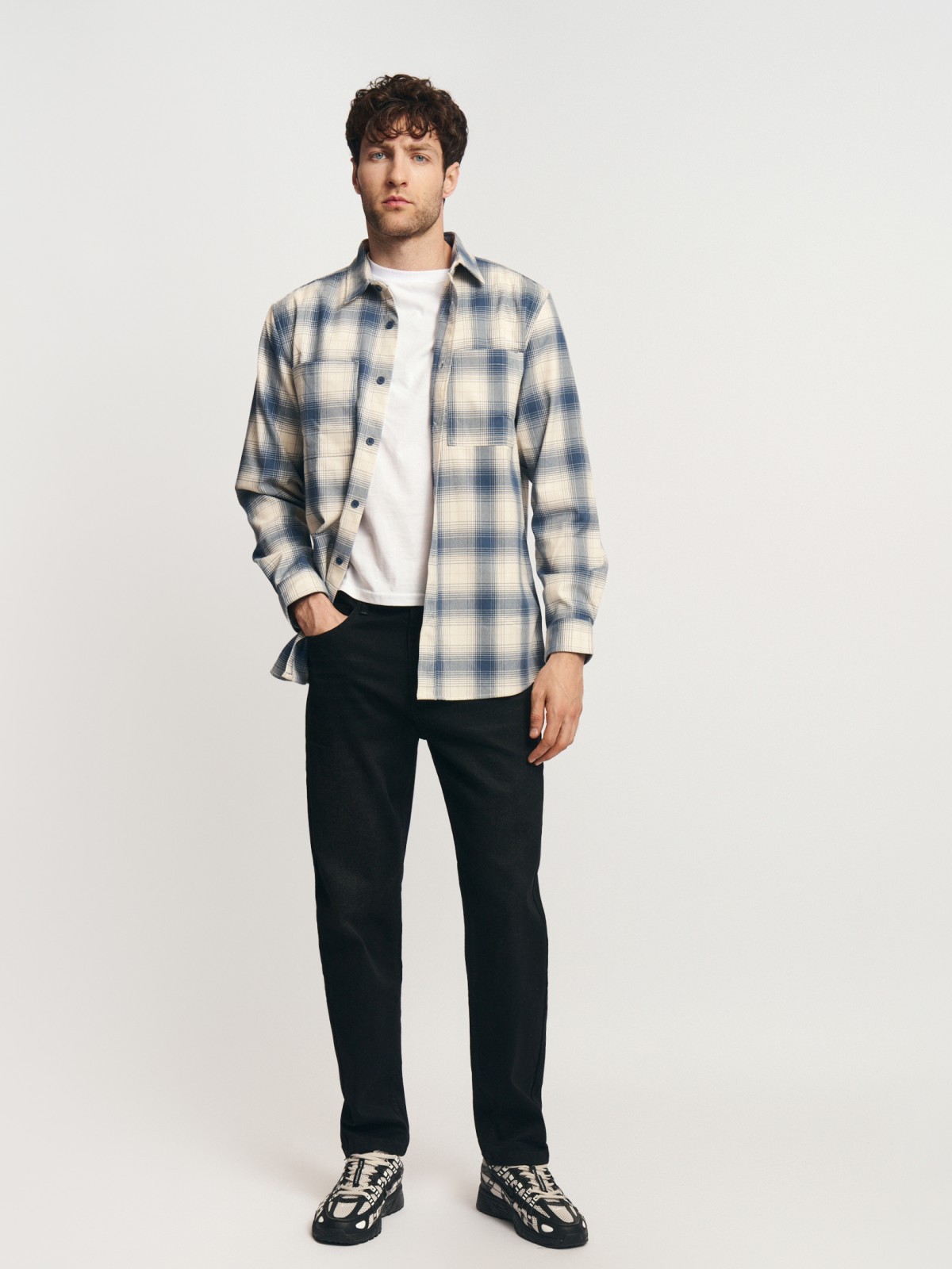 Утеплённые джинсы Carrot с начёсом