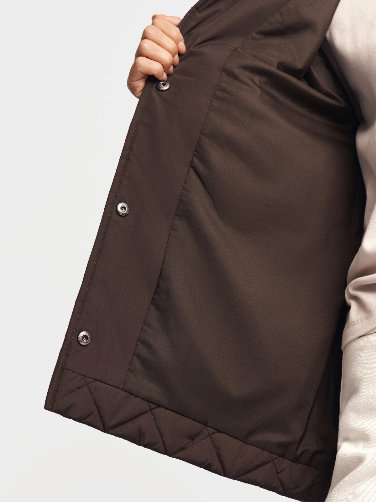 Куртка на синтепоне с воротником