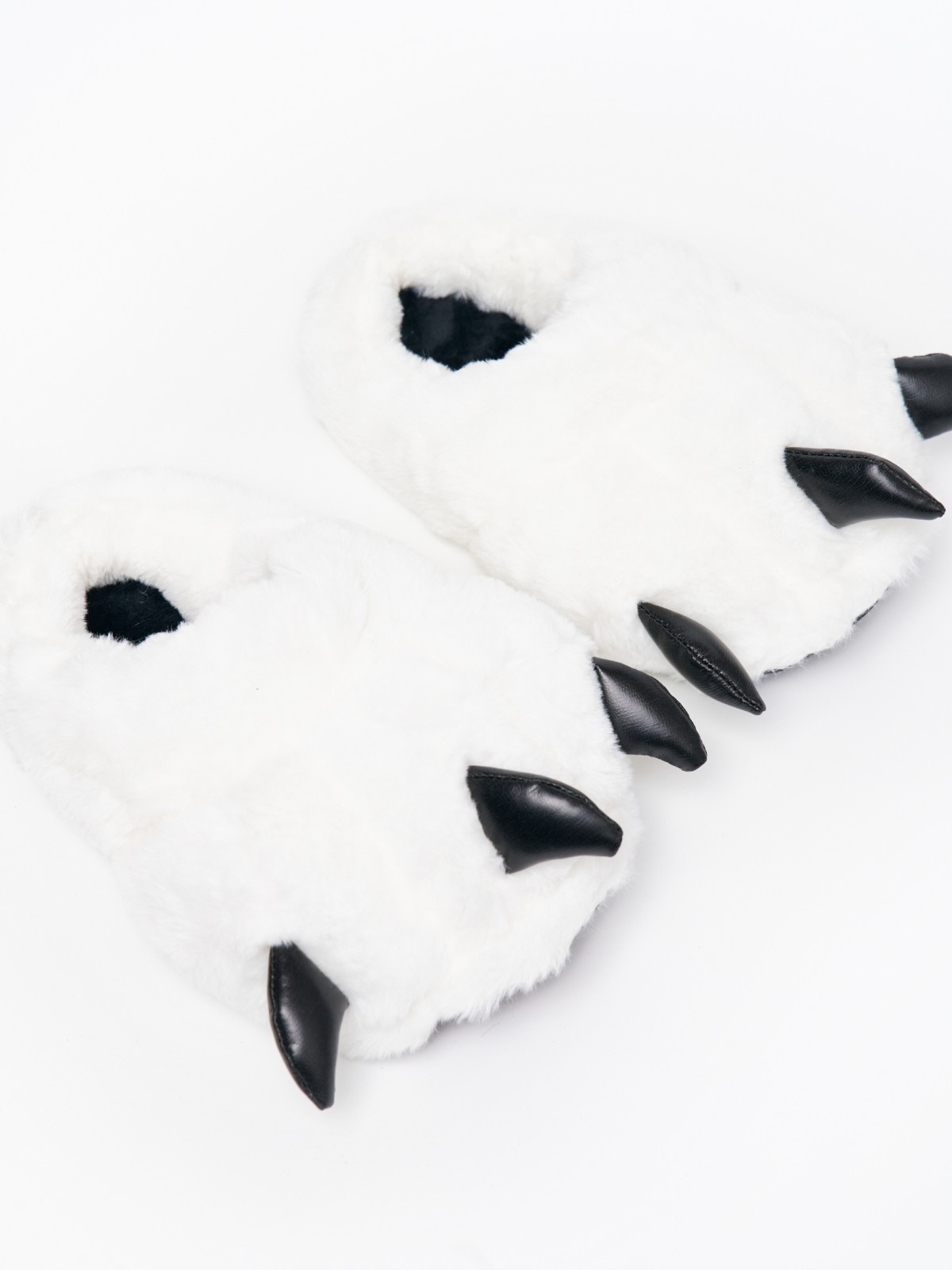 Домашние тапочки-лапы из экомеха