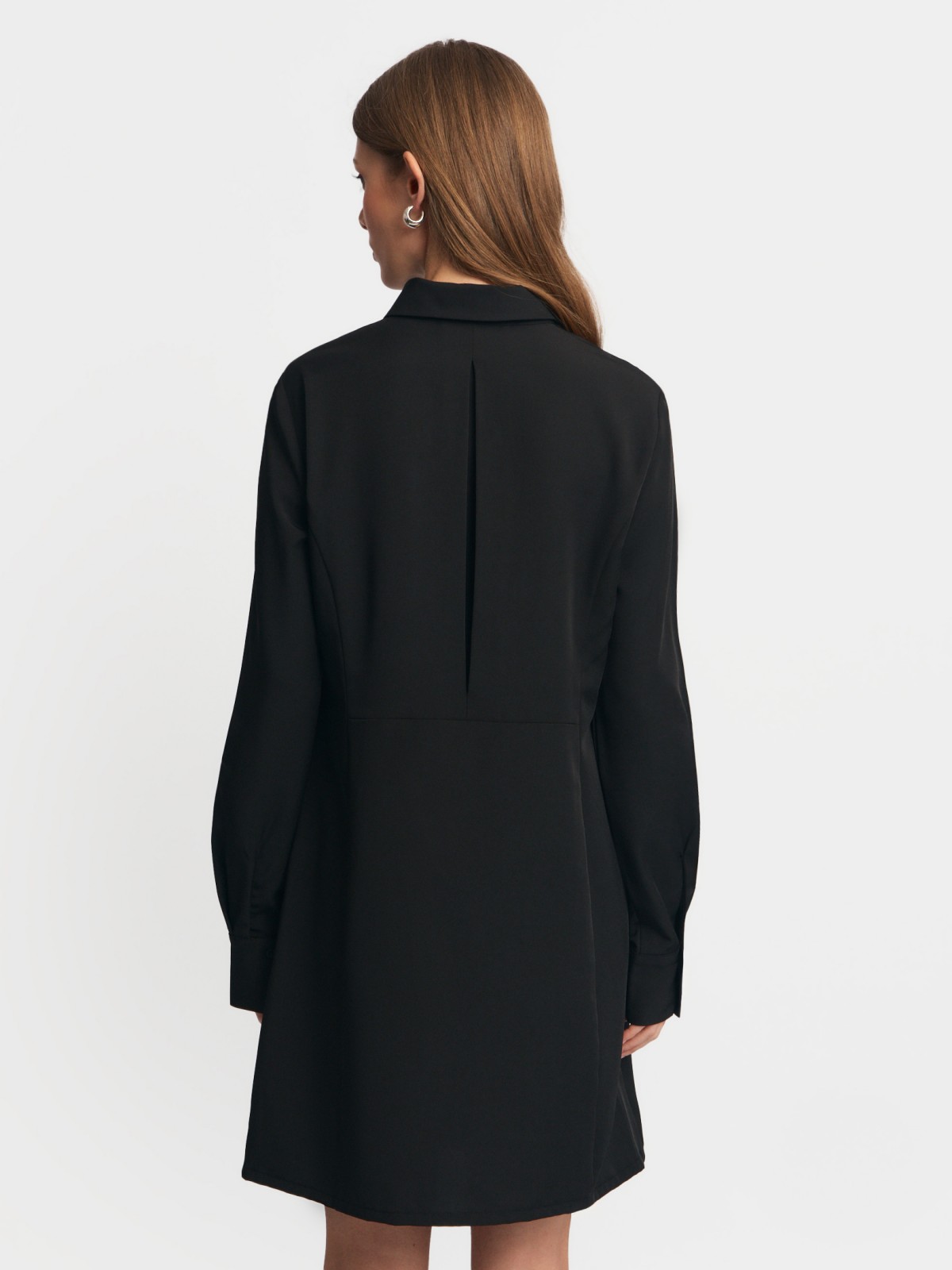 Платье-рубашка мини