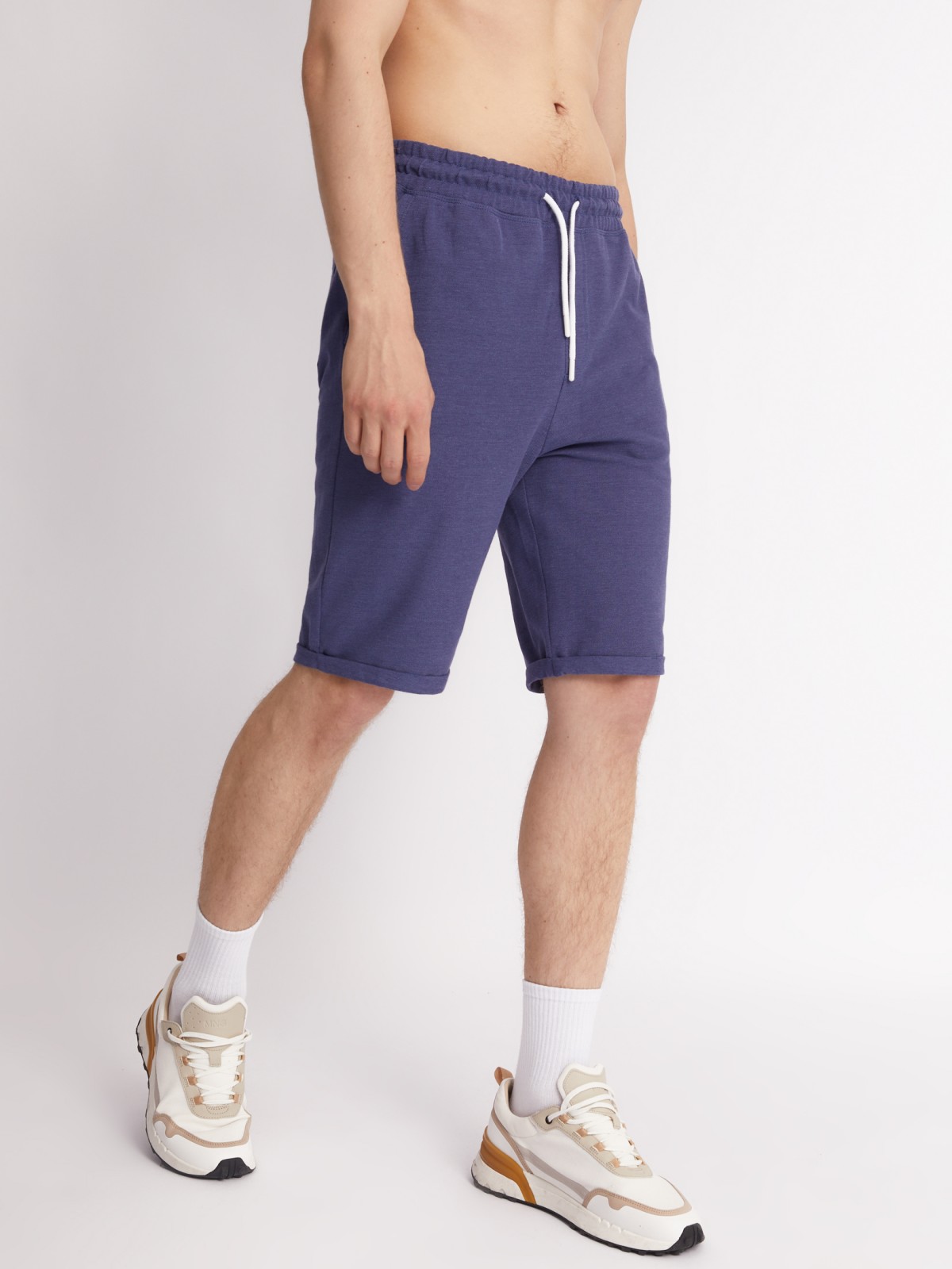 Трикотажные шорты из хлопка