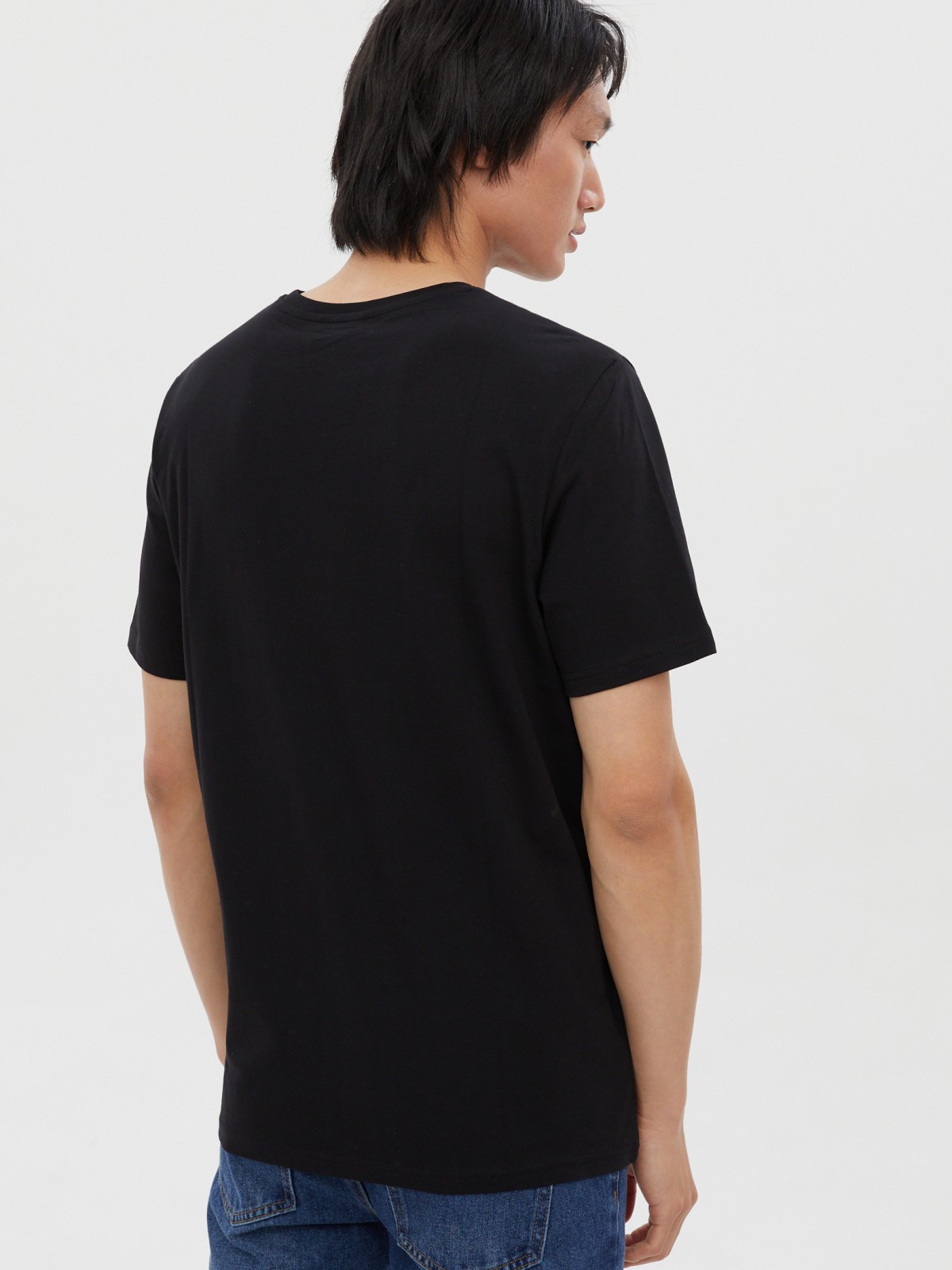 Футболка из хлопка с надписью