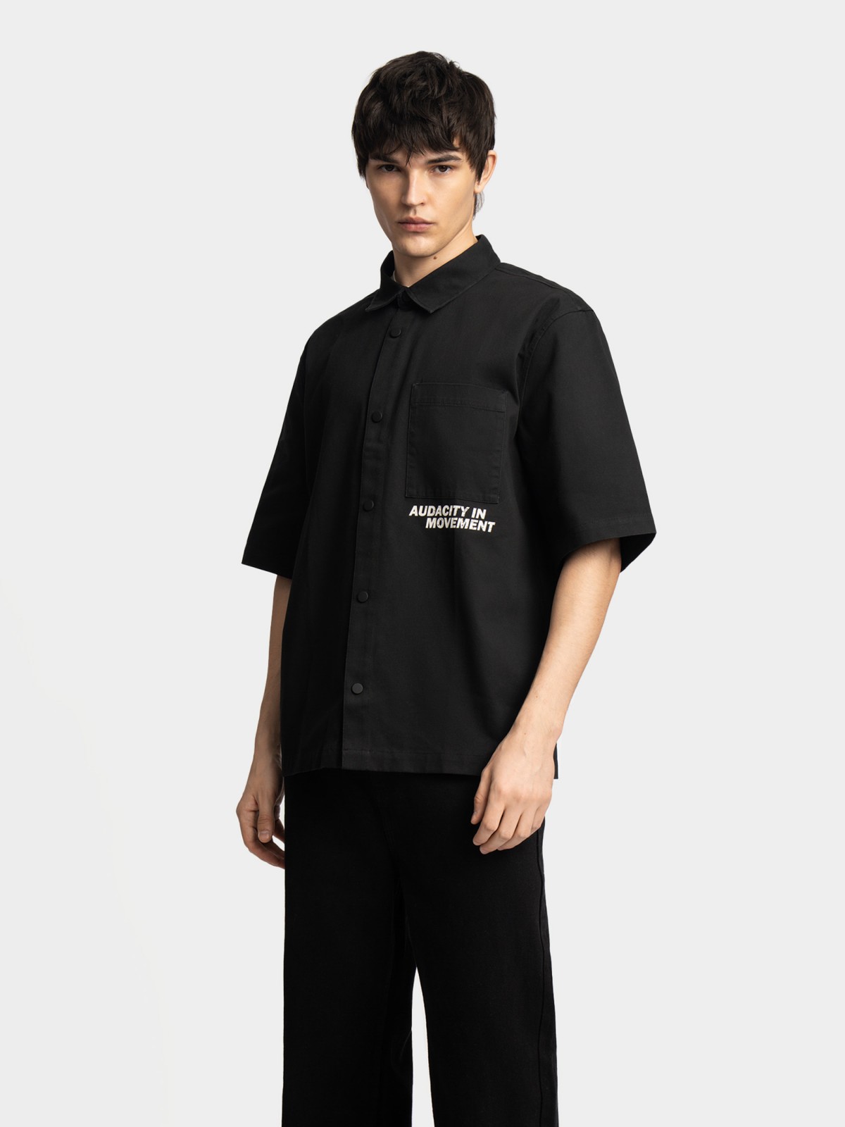 Рубашка с  короткими рукавами