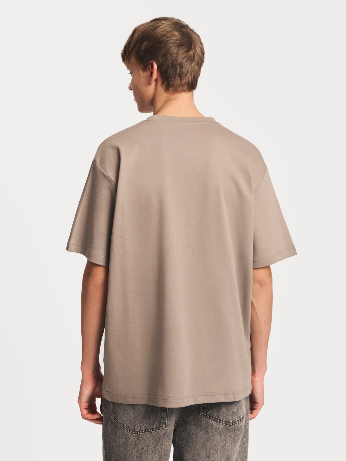 Футболка из хлопка с коротким рукавом