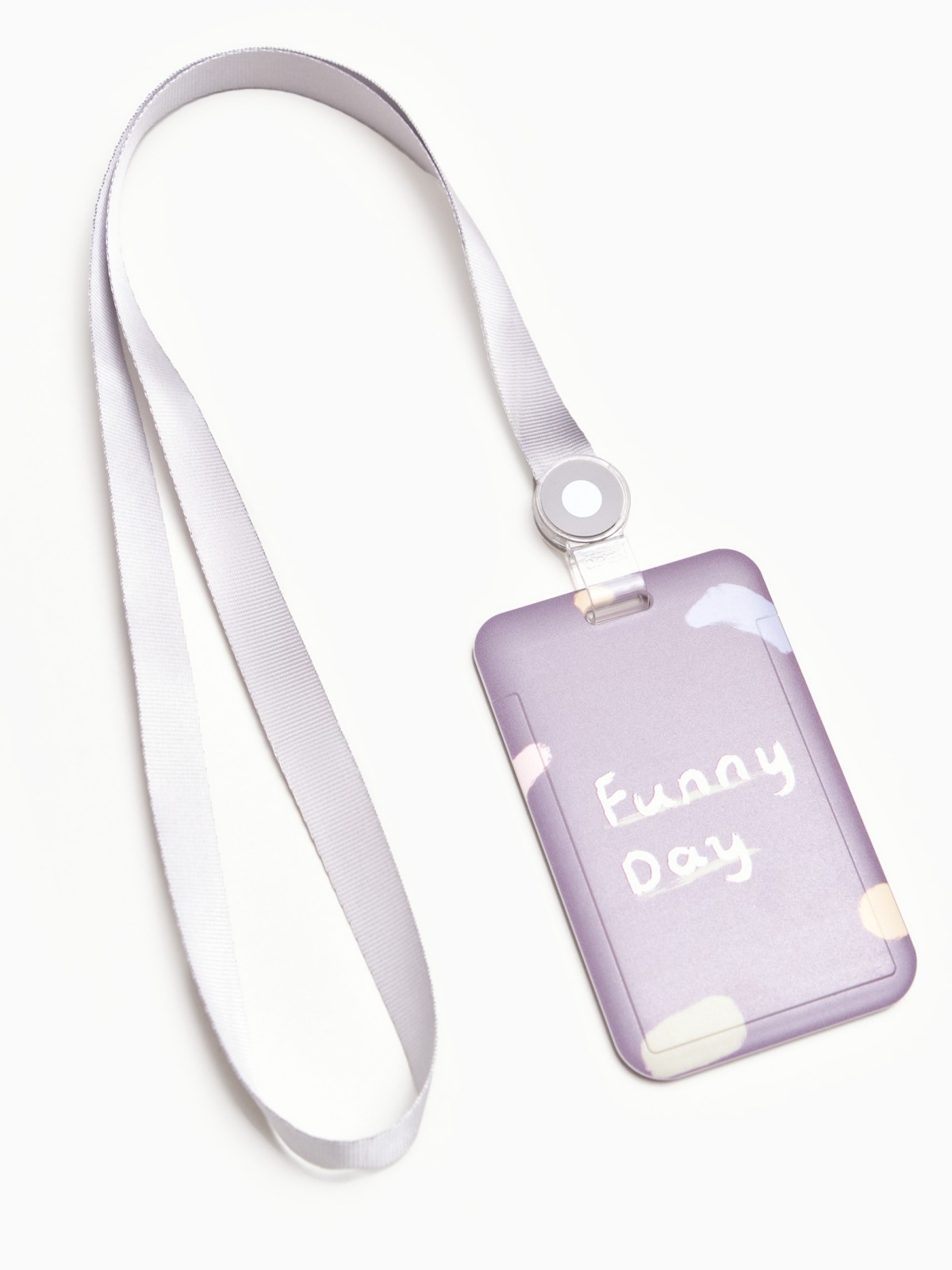 Бейдж для пропуска и карт на ремешке