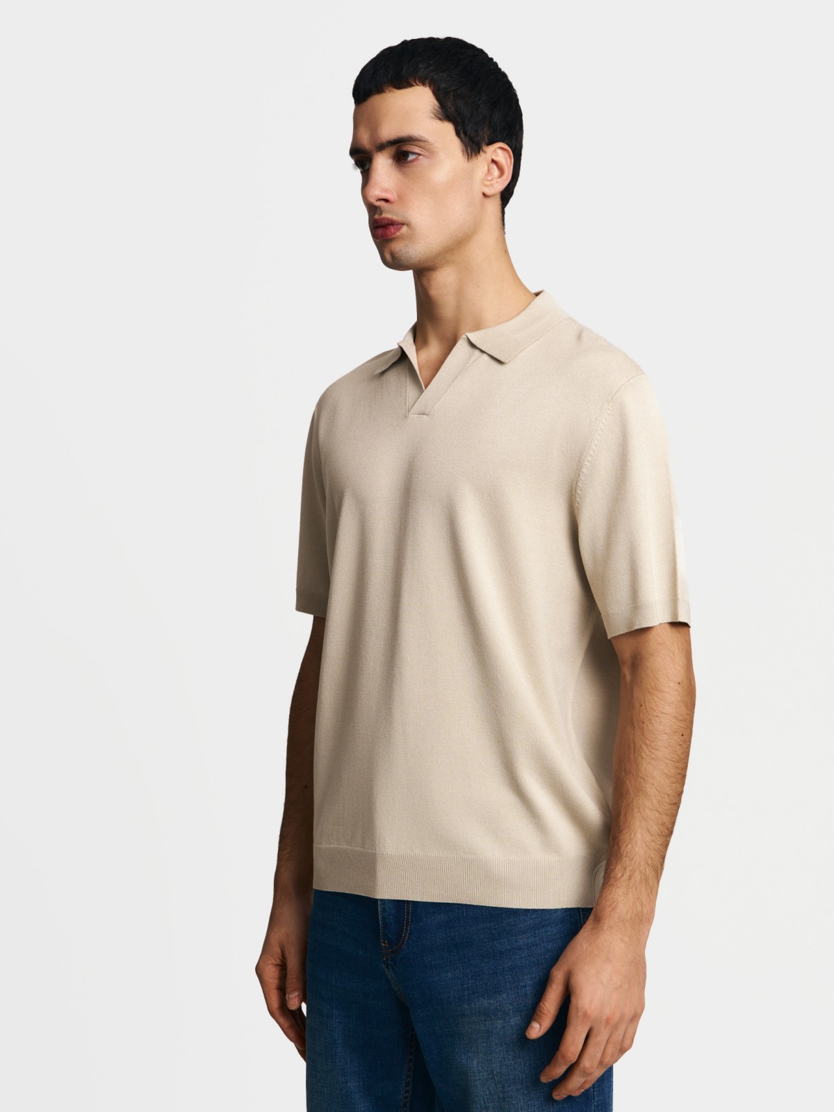 Джемпер с короткими рукавами