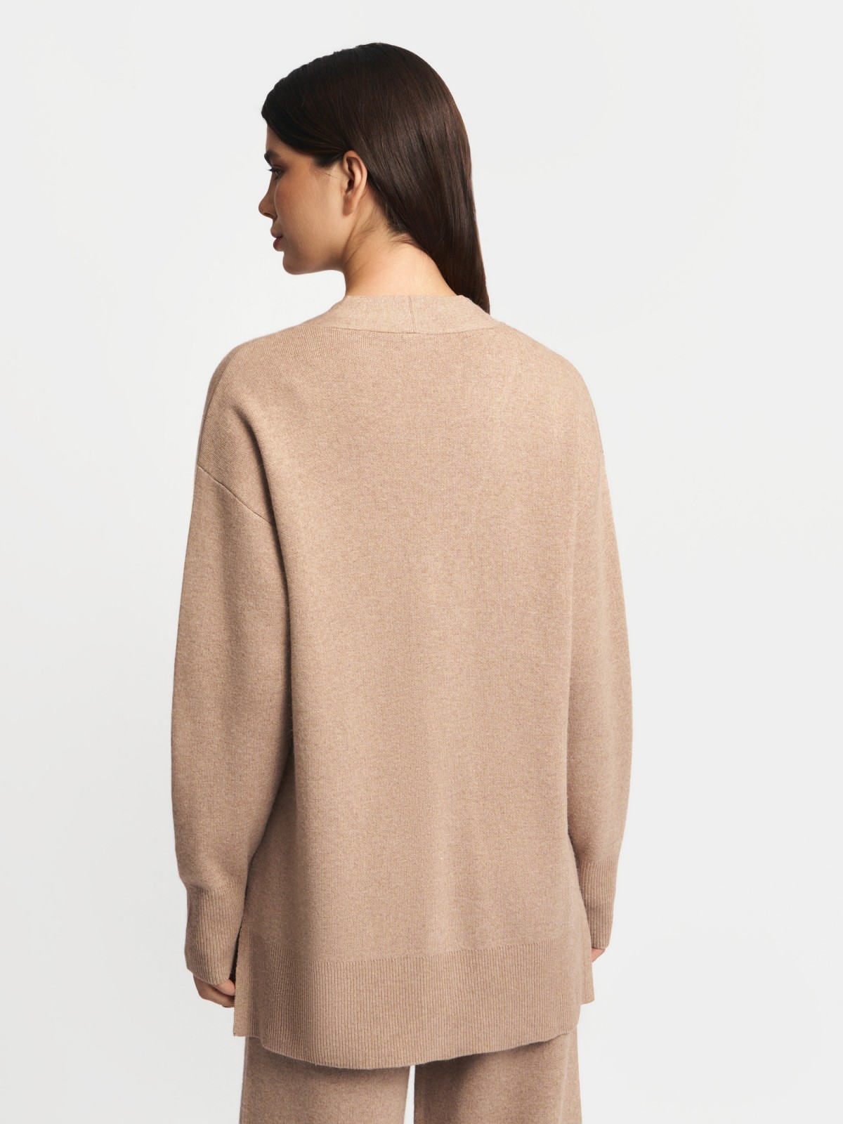 Трикотажный кардиган на пуговицах