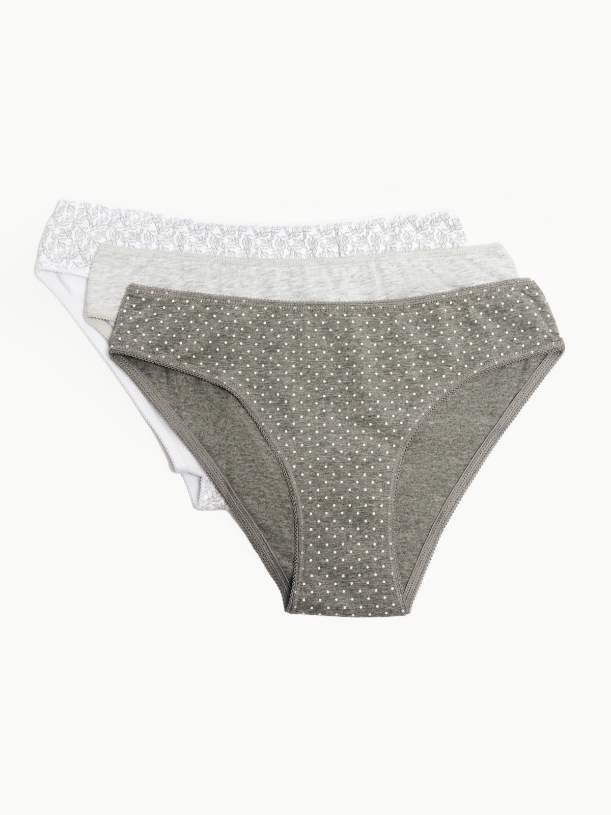 Набор трусов с рисунком (3 шт. в комплекте)