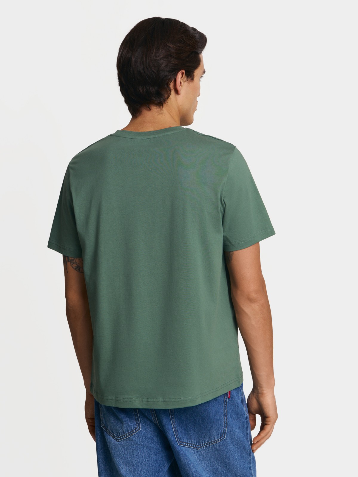 Футболка из хлопка с надписью 