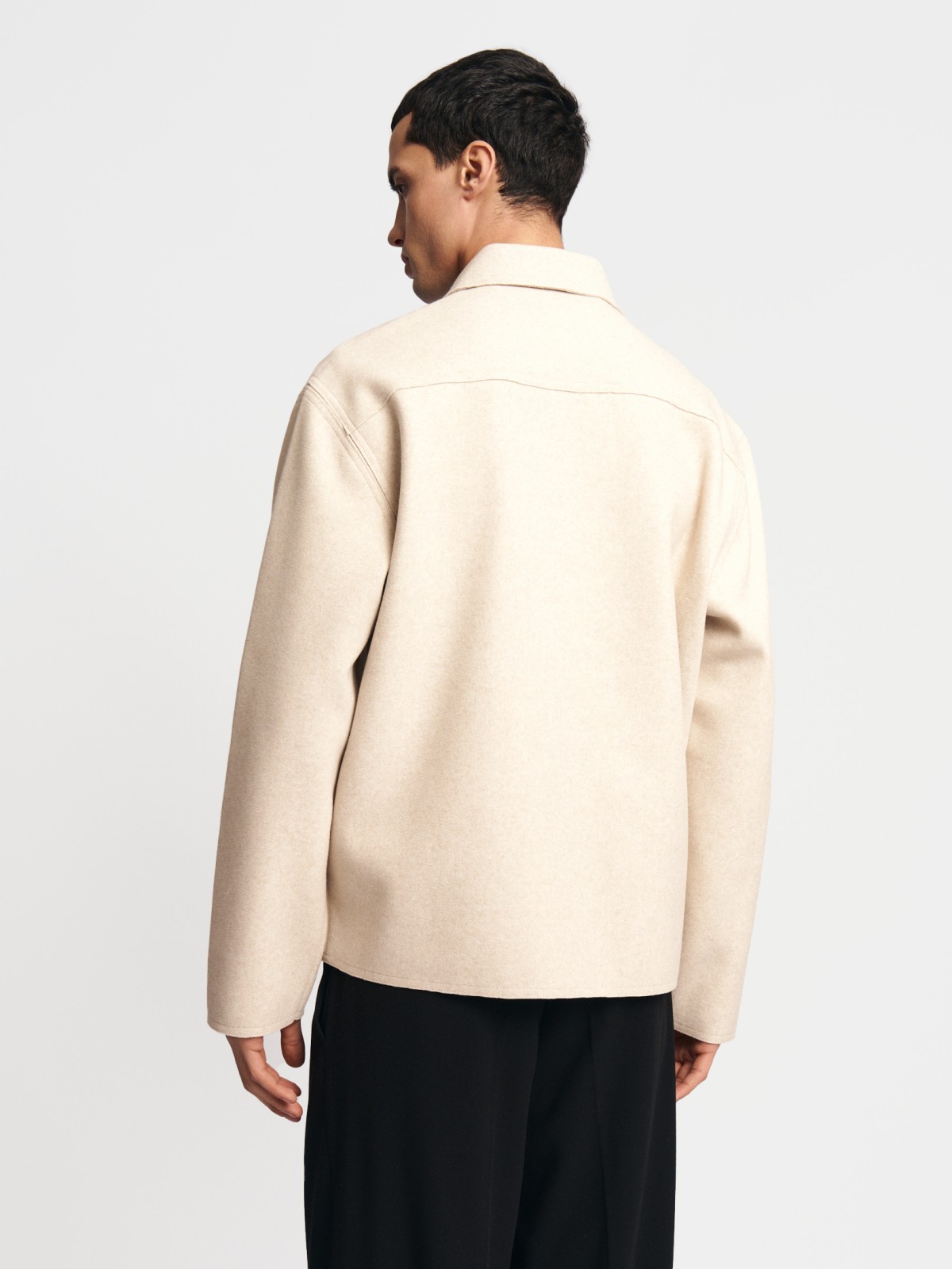 Куртка-рубашка оверсайз с карманами