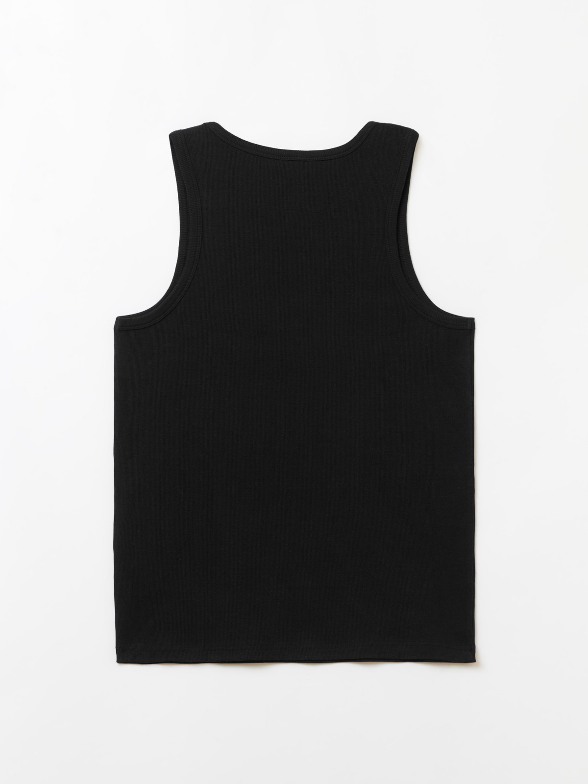 Майка из хлопка однотонная