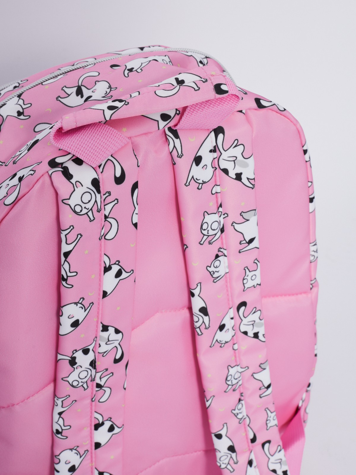 Городской рюкзак с принтом zolla 02331943Q015, цвет розовый, размер No_size - фото 3