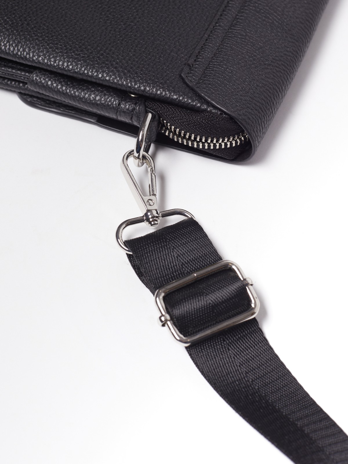 Сумка-планшет на плечо zolla 012119462075, цвет черный, размер No_size - фото 4