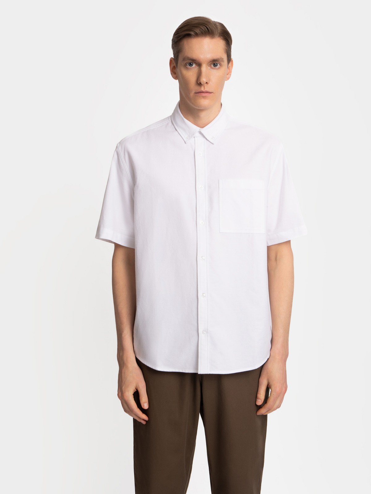 Рубашка с  короткими рукавами