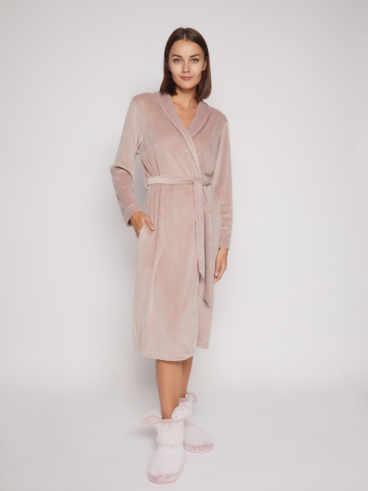 Бархатный халат