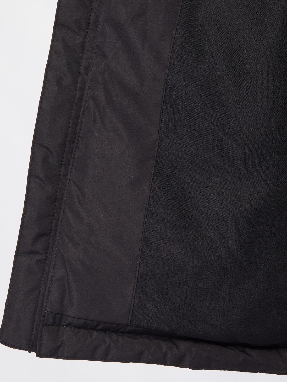 Куртка без рукавов zolla 014135302034, цвет черный, размер S - фото 4