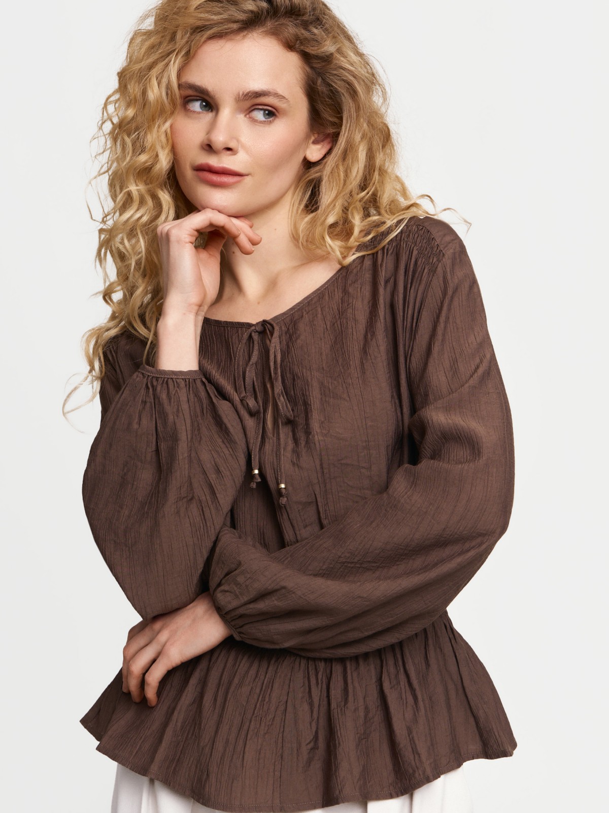 Блузка на резинке