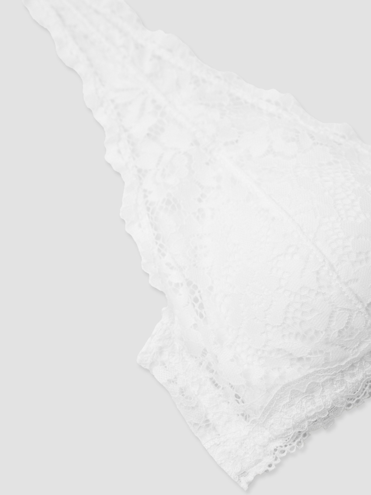 Кружевной бюстгальтер без косточек и без Push-up