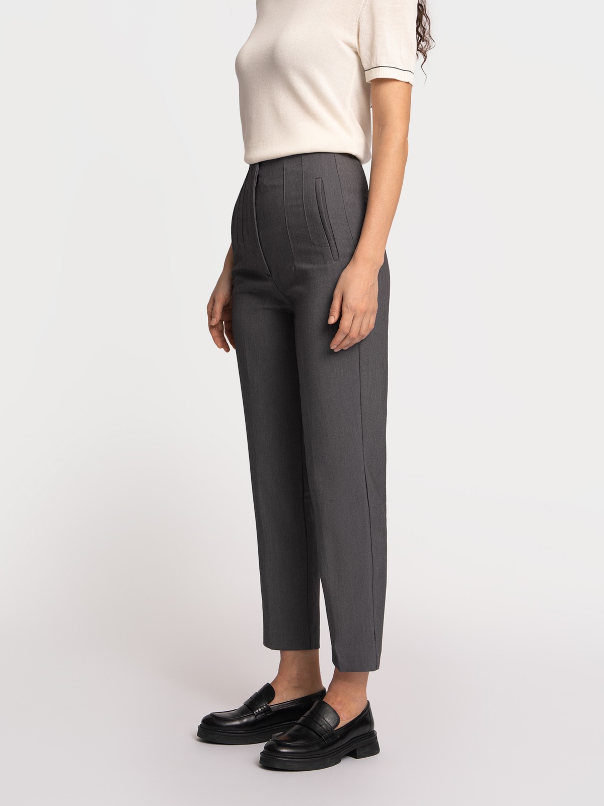 Офисные брюки Slim со стрелками