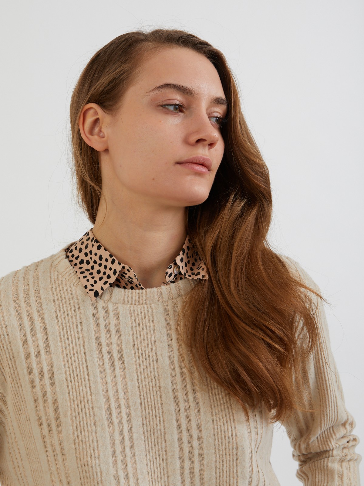 Джемпер объемного силуэта