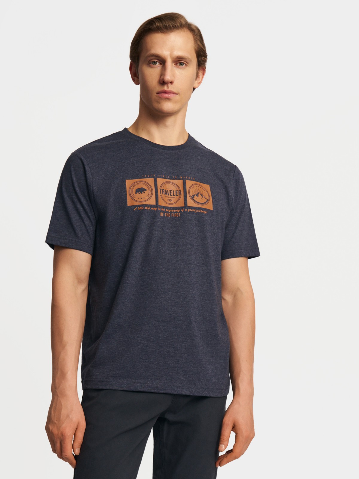 Футболка с принтом