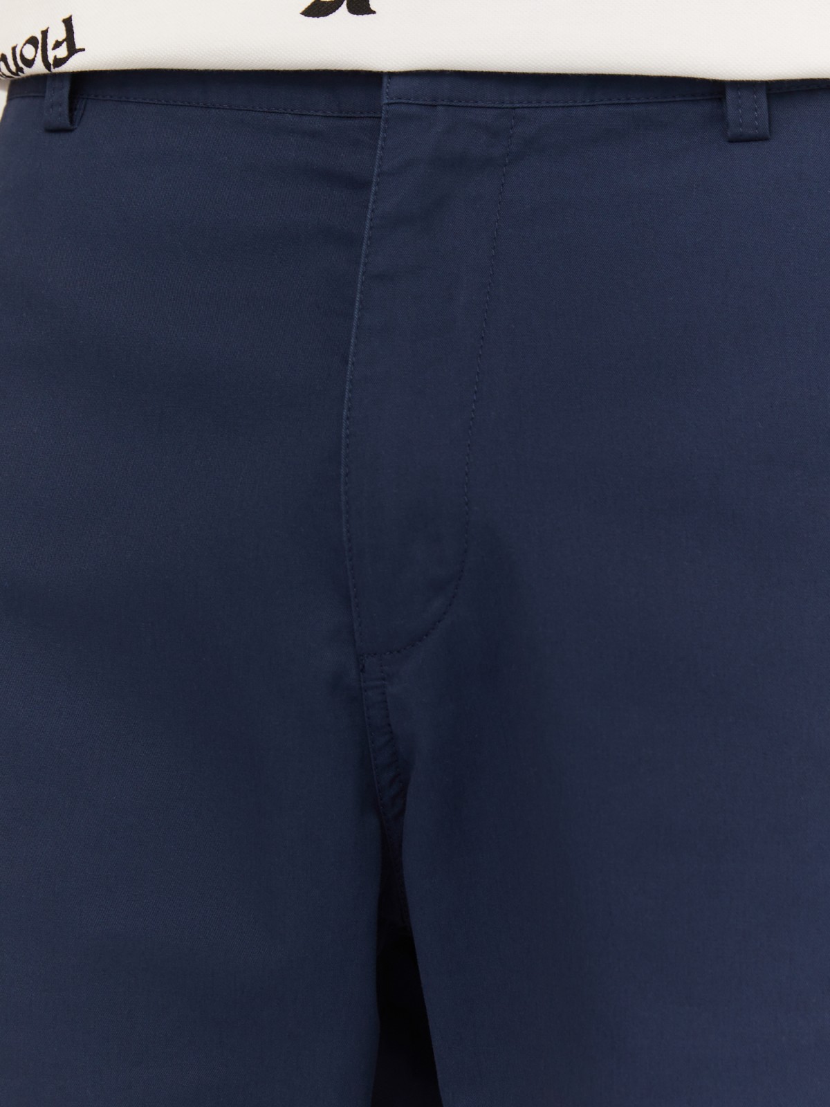 Шорты из хлопка с отворотами