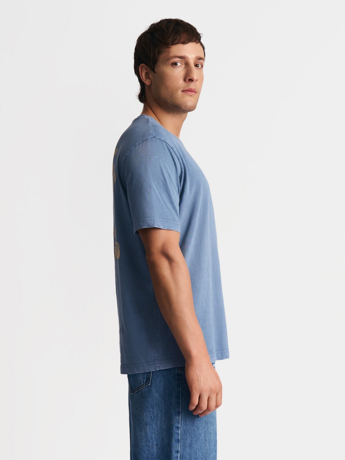 Футболка из хлопка с надписью