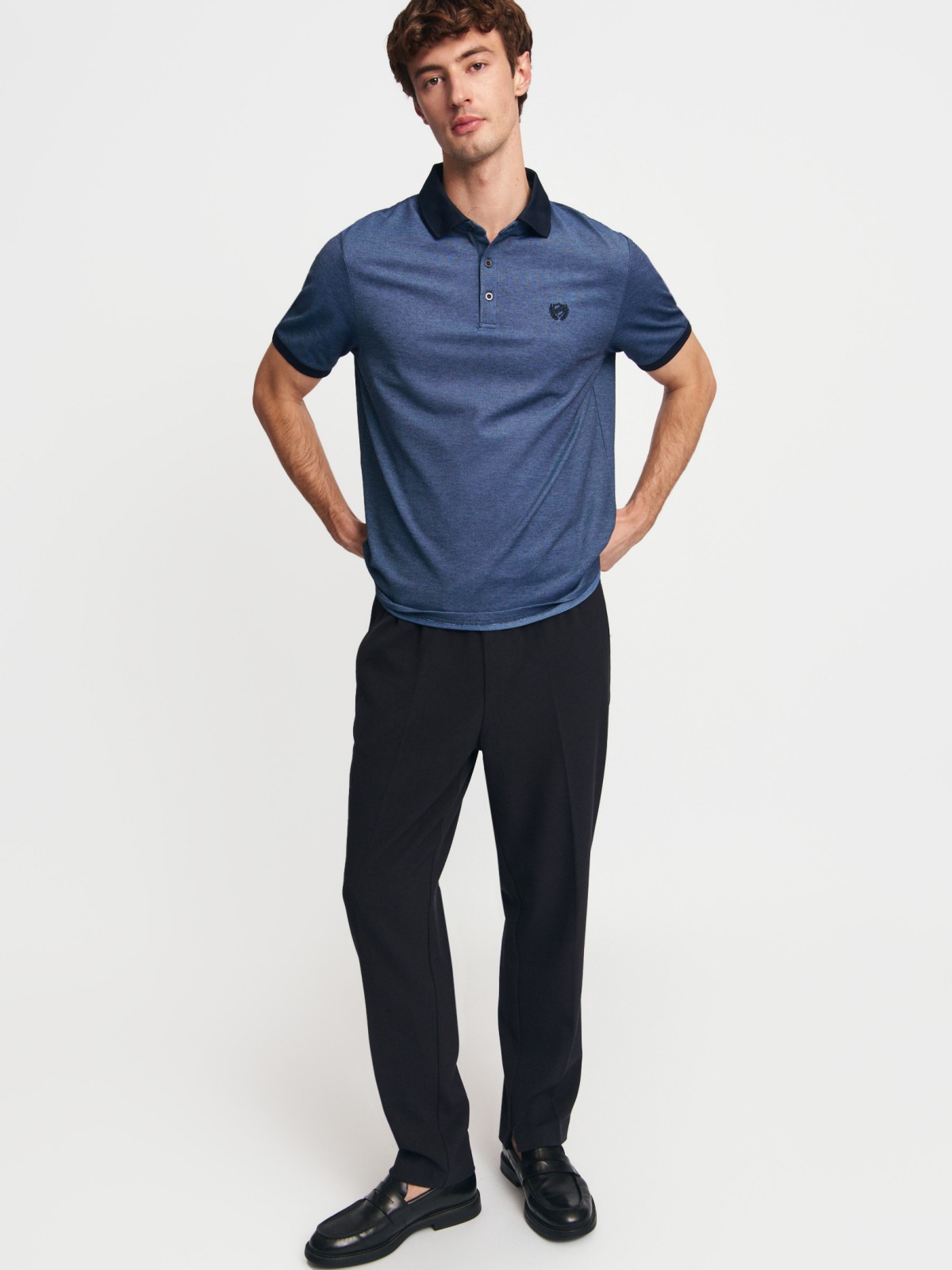 Поло с короткими рукавами