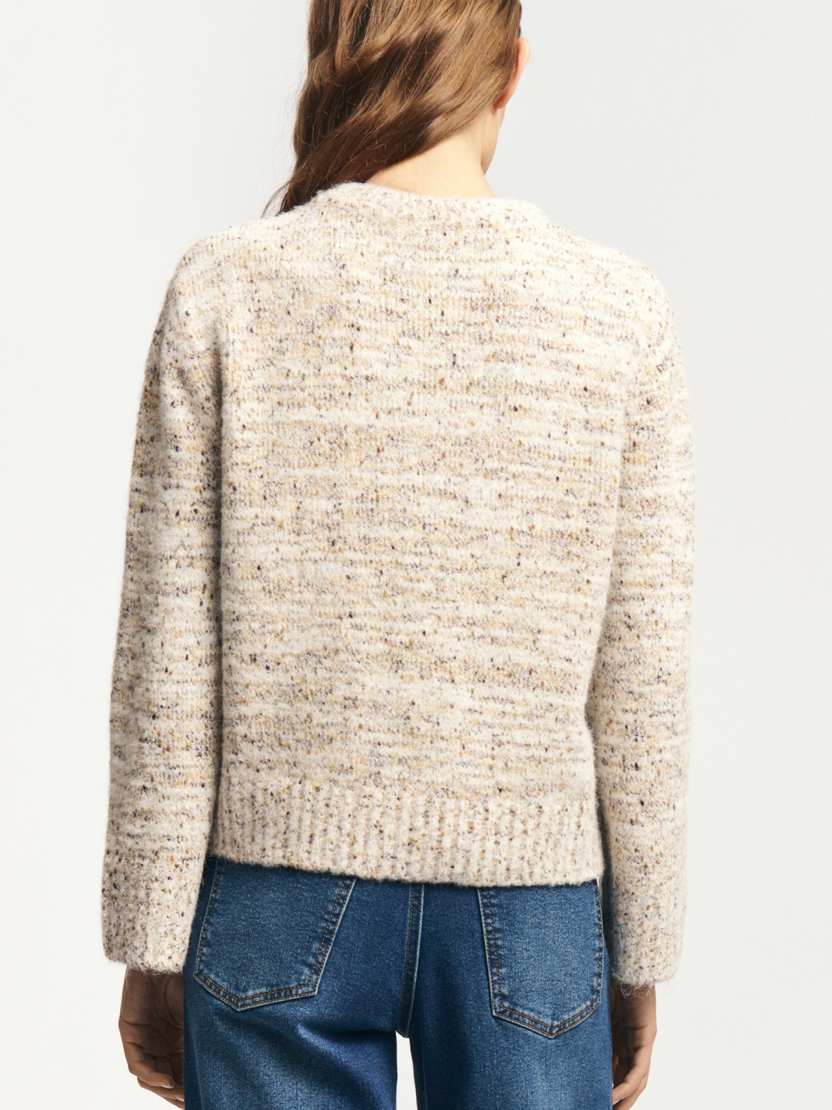 Вязаный джемпер с шерстью