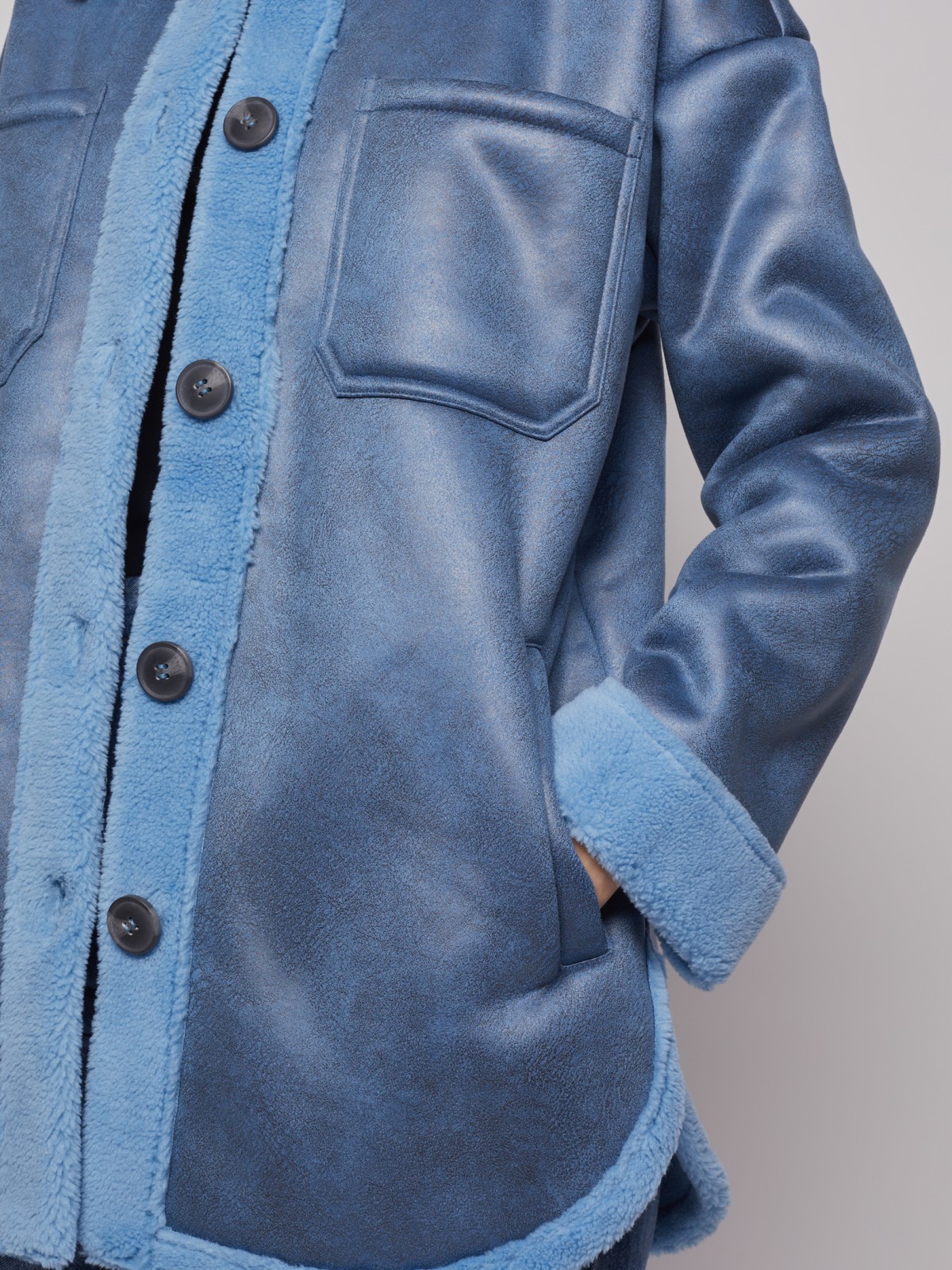 Тёплая куртка-дублёнка