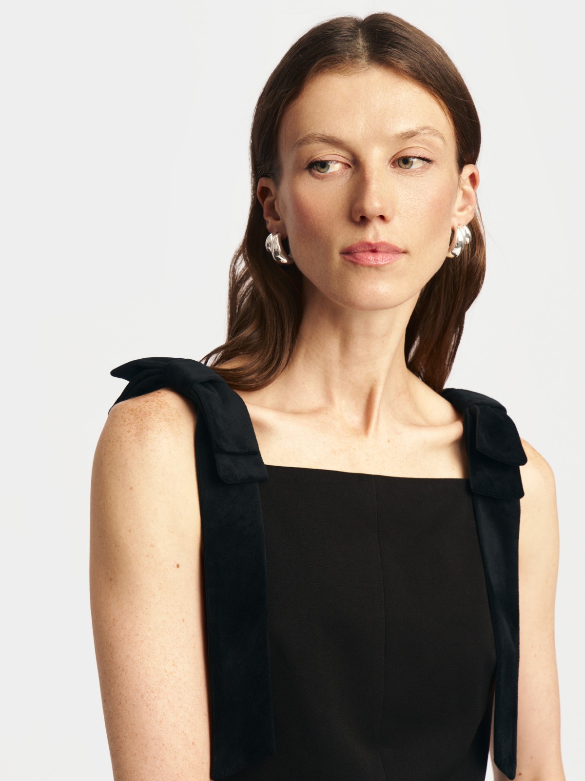 Сарафан мини с бантами 799₽