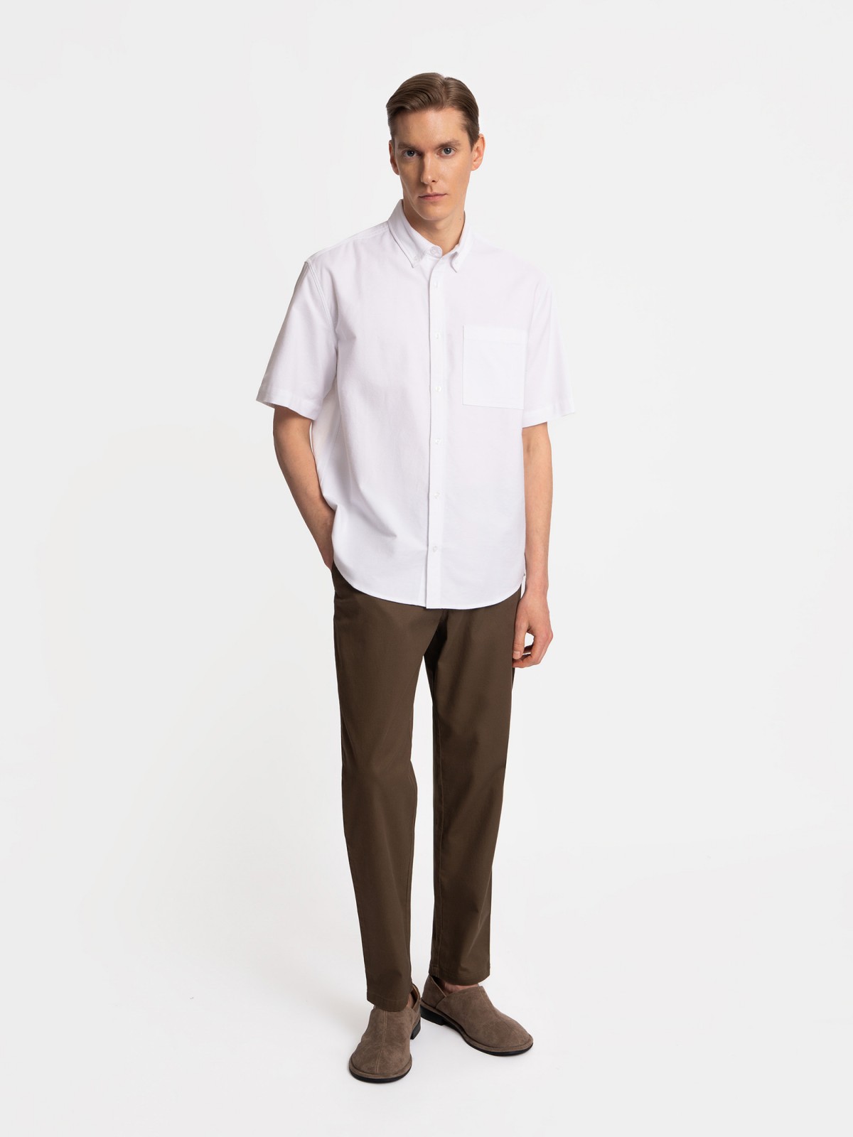 Рубашка с  короткими рукавами