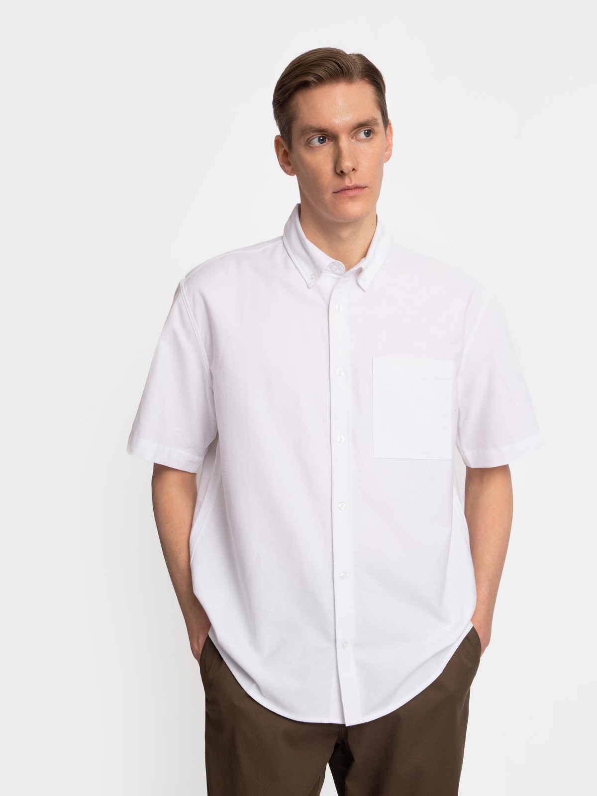 Рубашка с  короткими рукавами