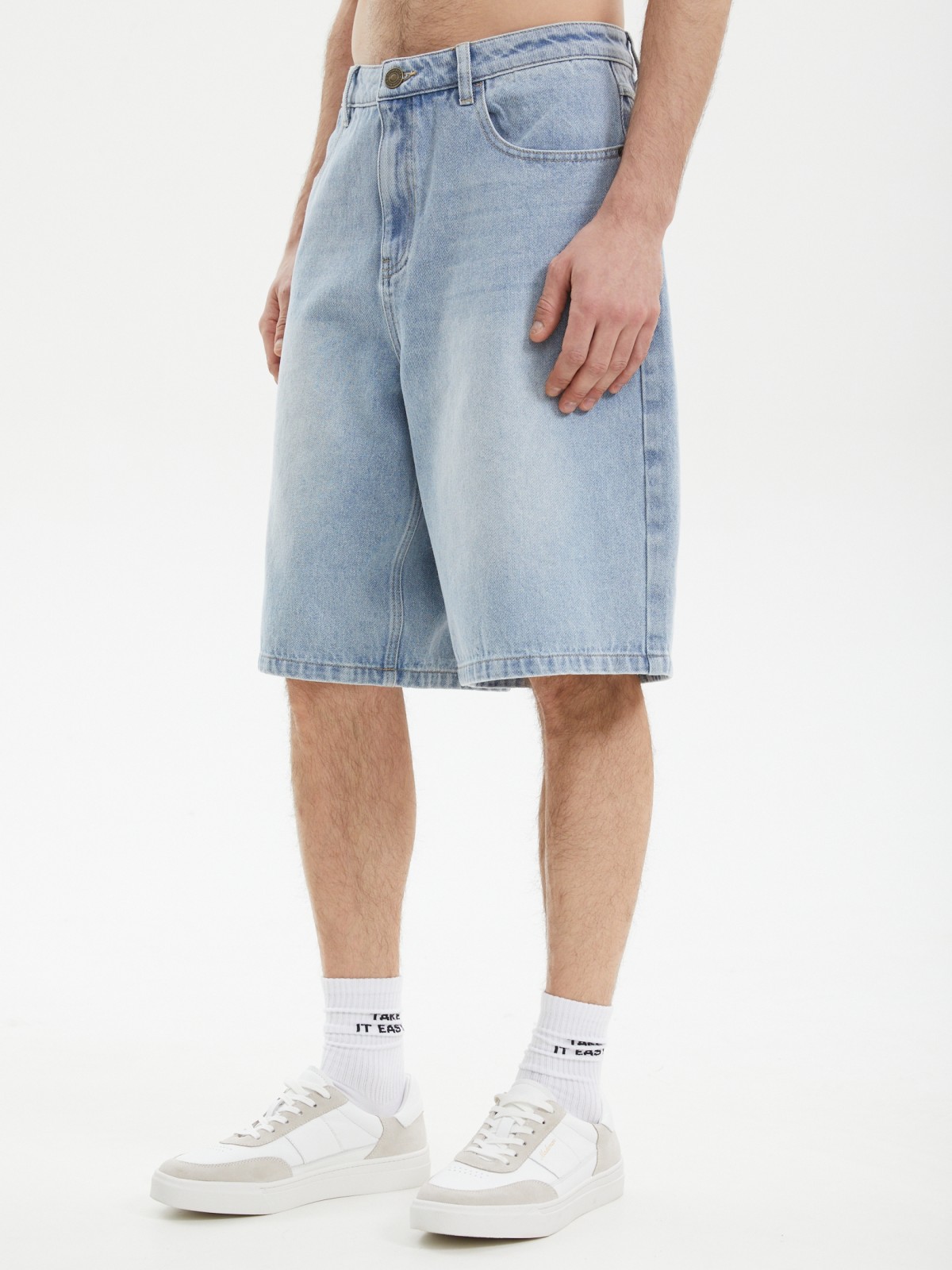Джинсовые шорты Baggy