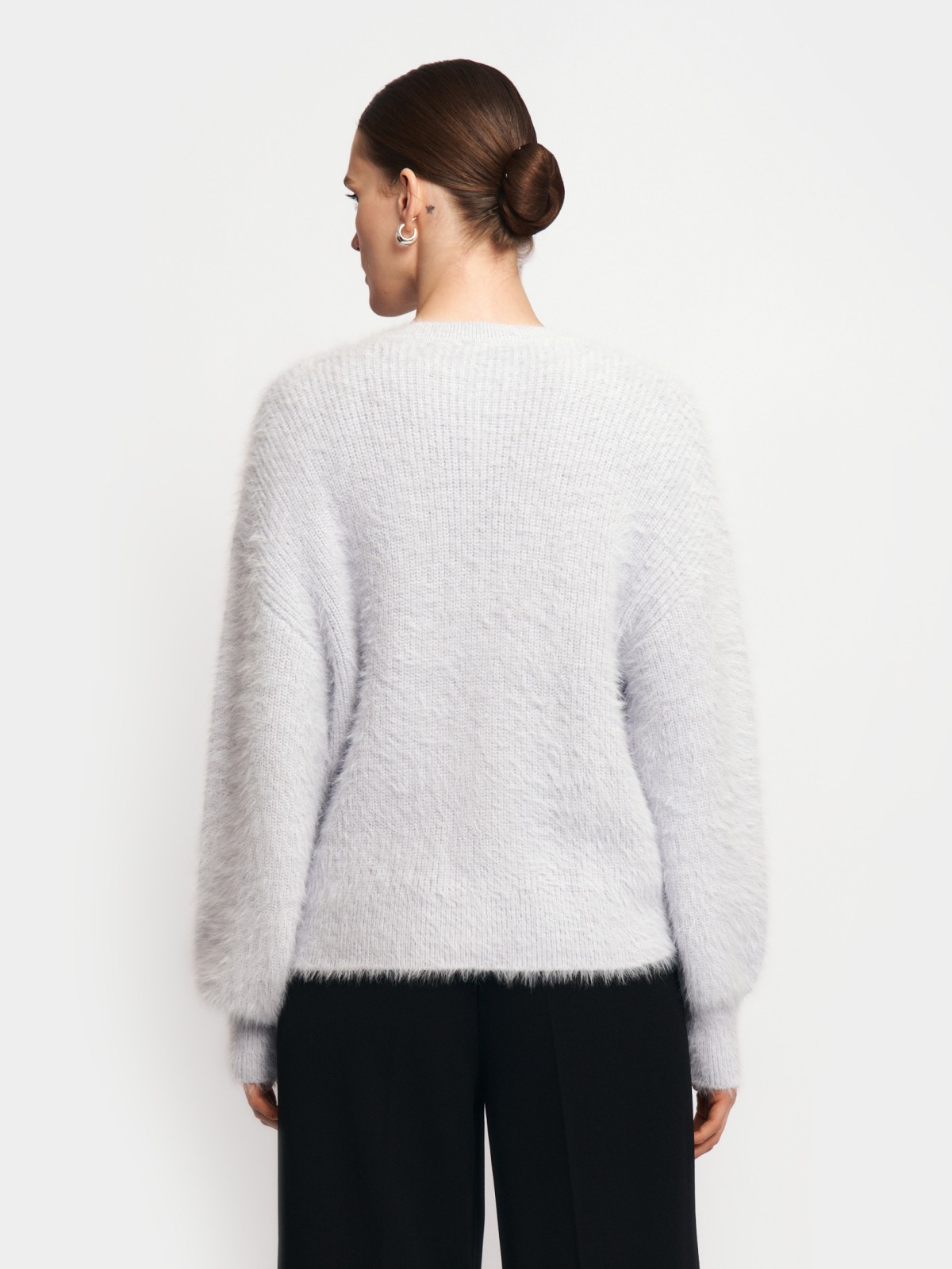 Вязаный кардиган на пуговицах