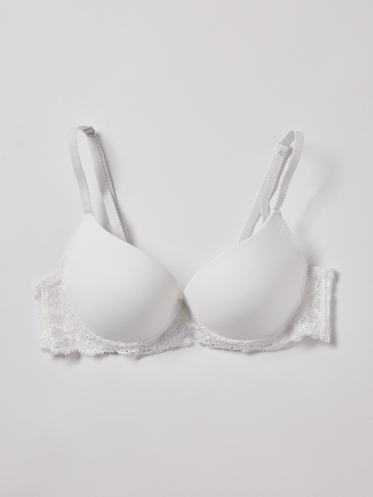 Бюстгальтер на косточках с пуш ап