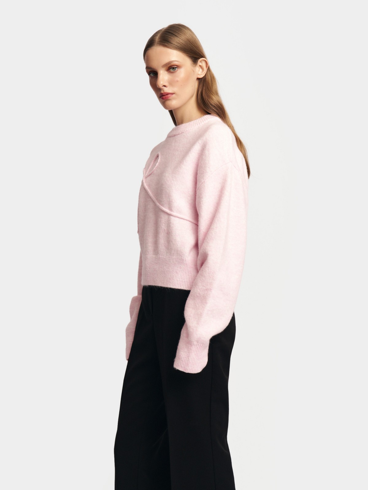 Вязаный джемпер с узором