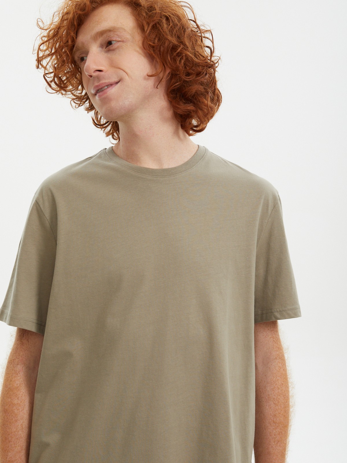 Футболка из хлопка с коротким рукавом