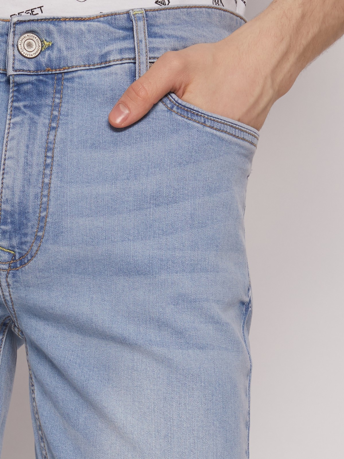 Джинсы силуэта Slim