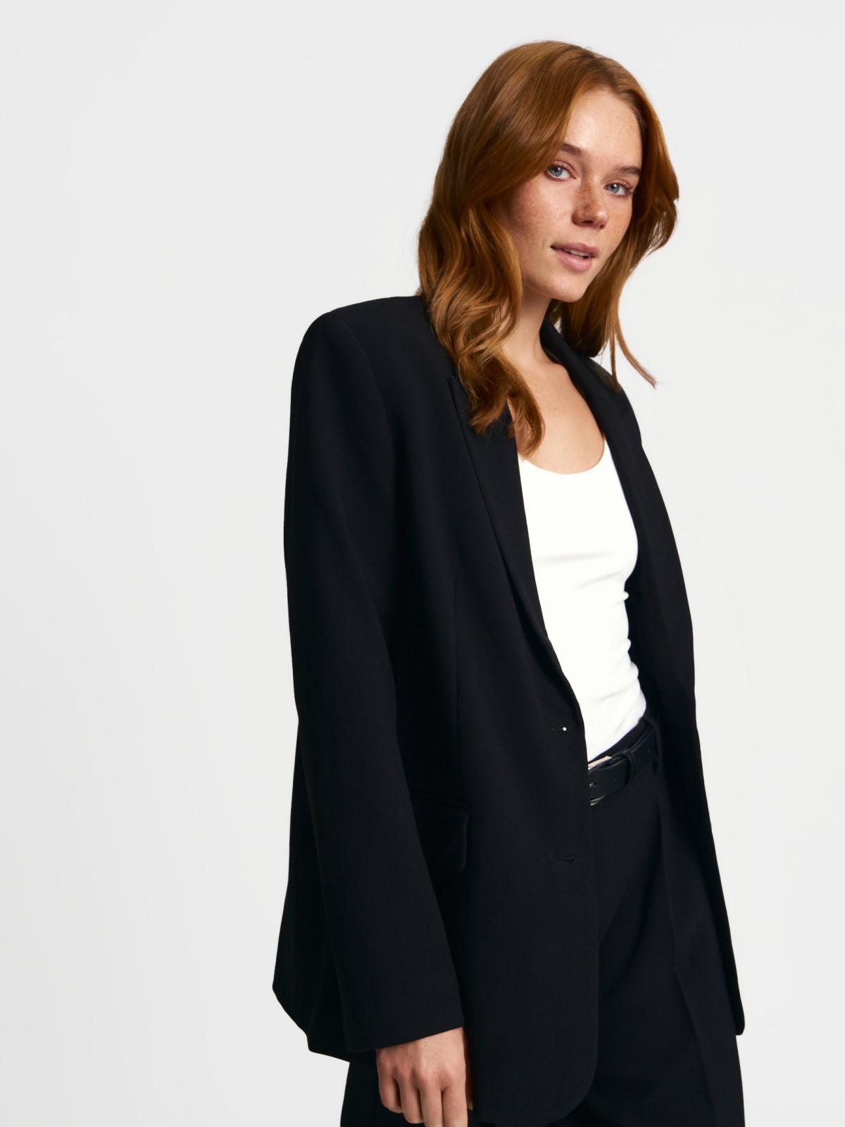 Жакет удлинённый