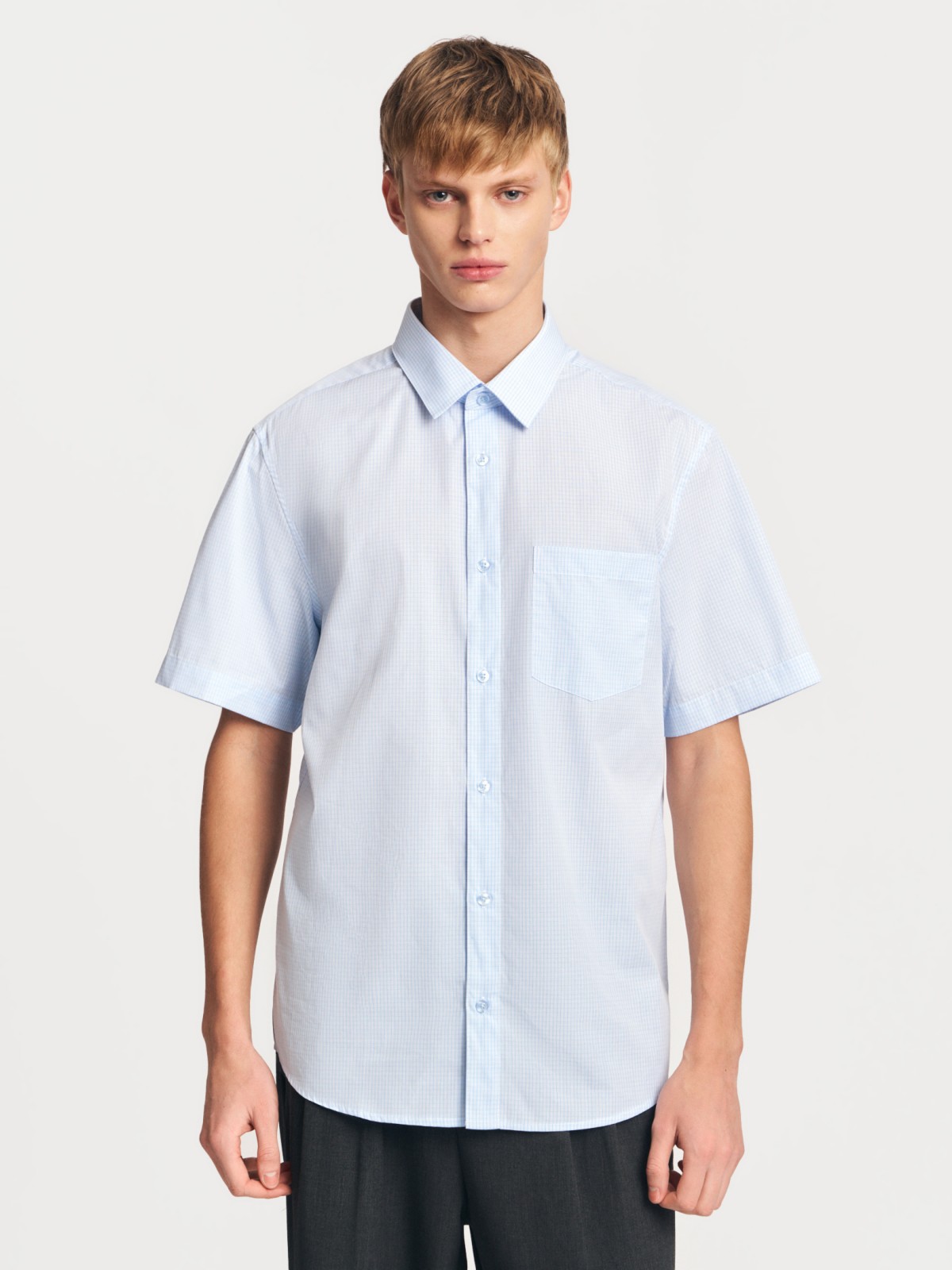 Рубашка с  короткими рукавами