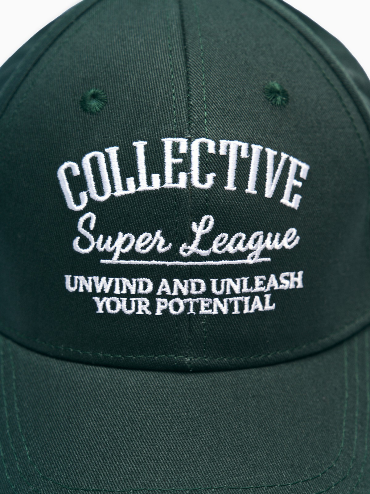 Бейсболка из хлопка с полукруглым козырьком